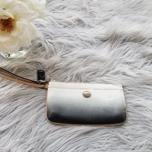 Coach Peyton Ombre Saffiano Leather Wristlet